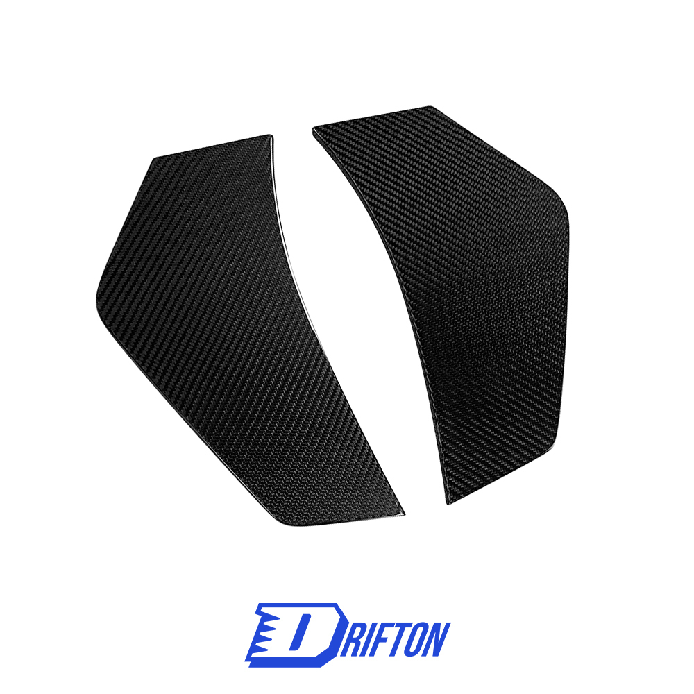 GT RWD Style Dry Carbon Fiber Rear Bumper Canards Splitter For Audi R8 2020-2024