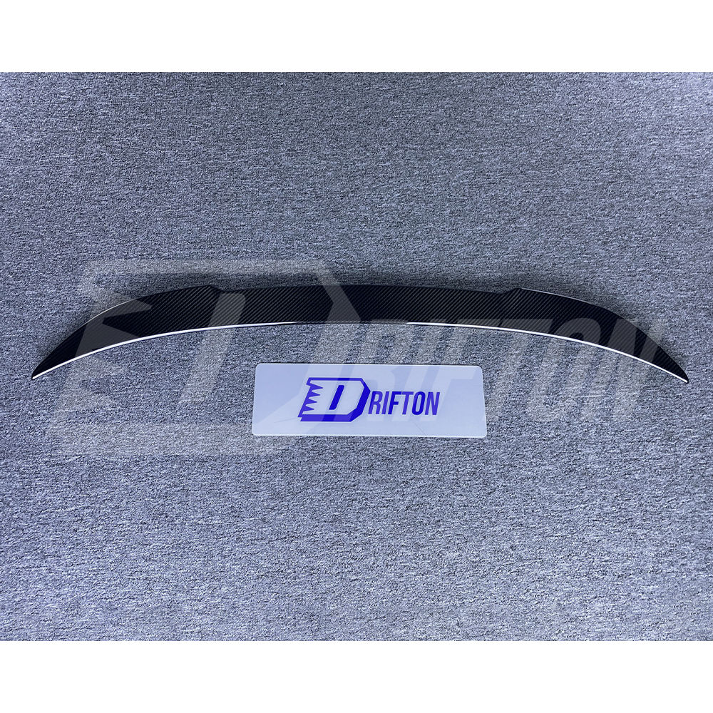 CS Style Dry Carbon Fiber Trunk Spoiler Rear Wing For BMW G80 M3 2020-2024