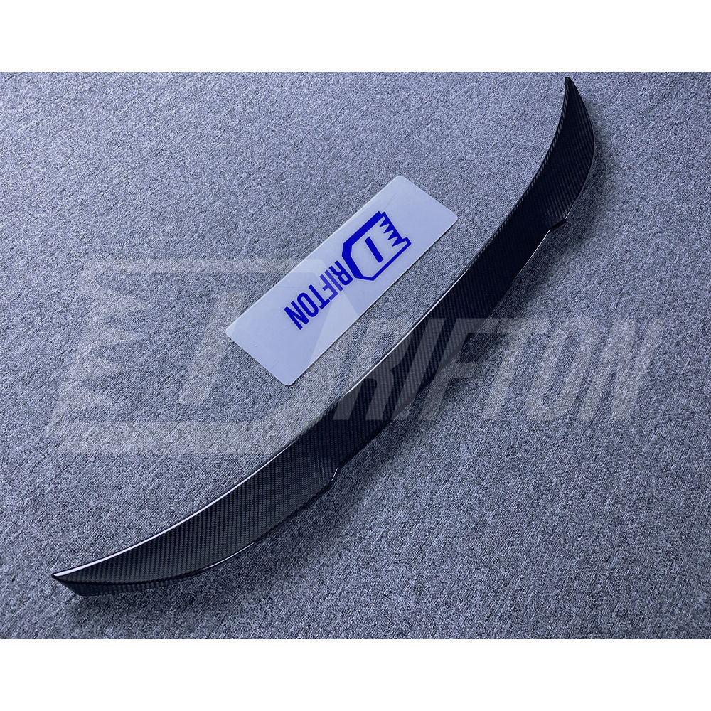 CS Style Dry Carbon Fiber Trunk Spoiler Rear Wing For BMW G80 M3 2020-2024