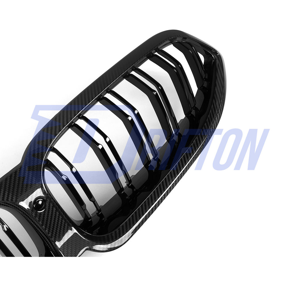 Dry Carbon Fiber Front Grill For BMW 8 Series G14 G15 G16 2013-2026