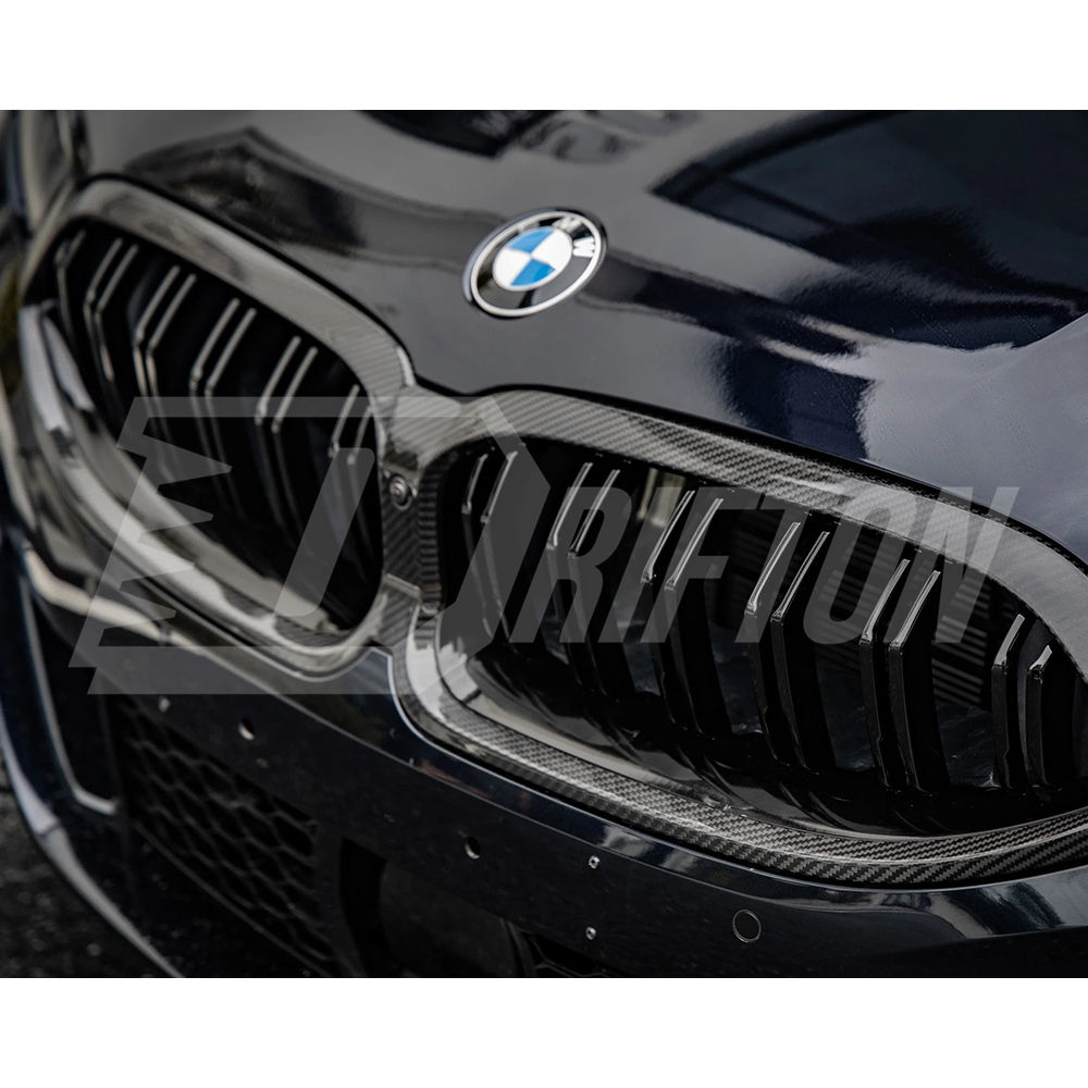 Dry Carbon Fiber Front Grill For BMW 8 Series G14 G15 G16 2013-2026