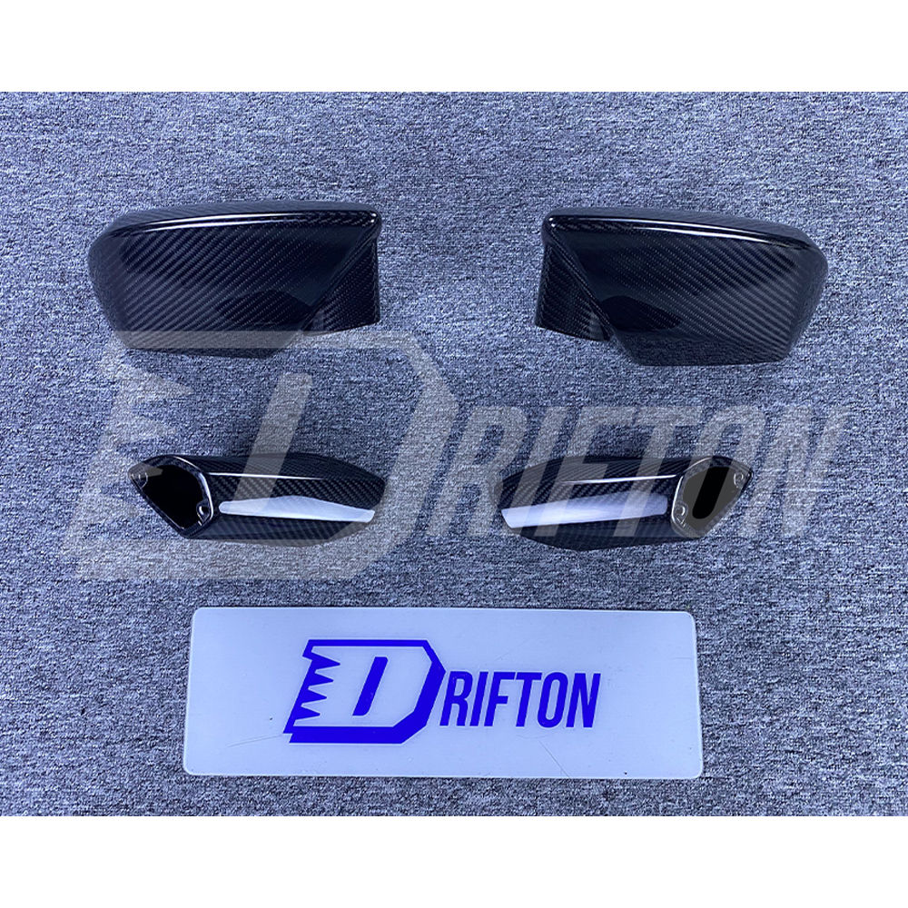 Dry Carbon Fiber Mirror Cover (Replacement) For Lamborghini Huracan STO 2021-2025