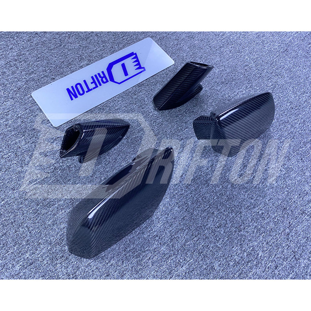 Dry Carbon Fiber Mirror Cover (Replacement) For Lamborghini Huracan STO 2021-2025