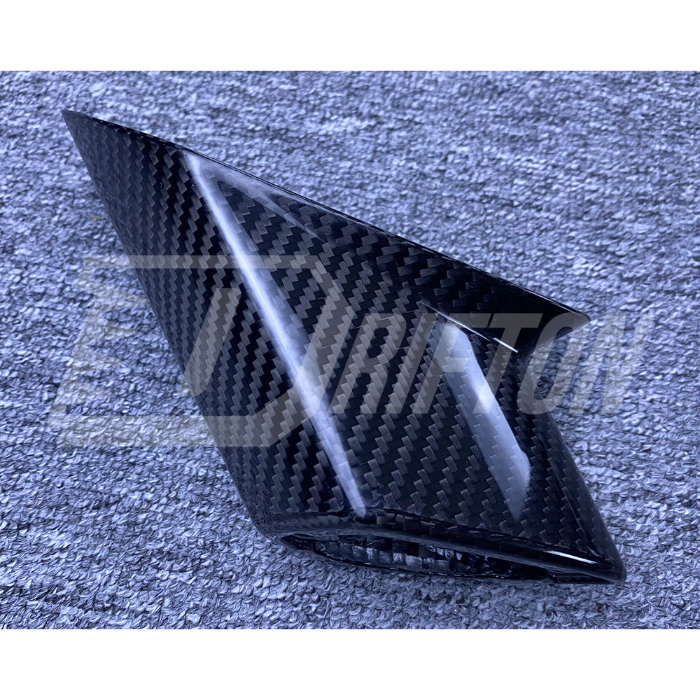 Dry Carbon Fiber Mirror Cover (Replacement) For Lamborghini Huracan STO 2021-2025
