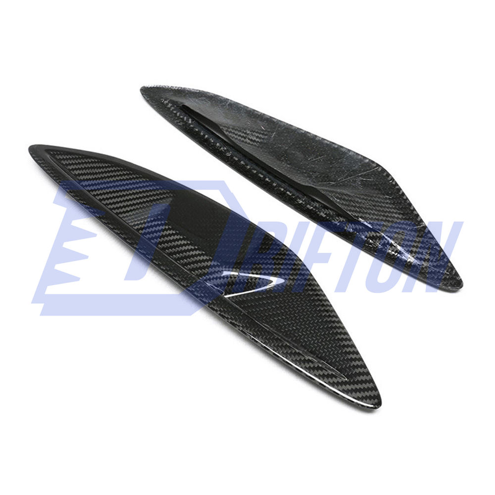 OEM Style Dry Carbon Fiber Fender Side Vent Trim For BMW 8 Series G14 G15 G16 2018-2025