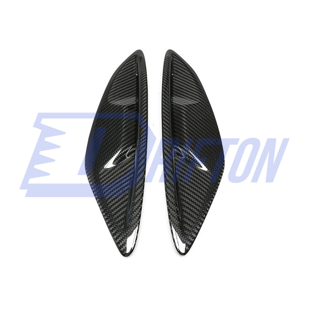 OEM Style Dry Carbon Fiber Fender Side Vent Trim For BMW 8 Series G14 G15 G16 2018-2025