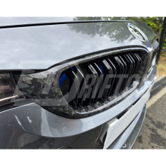 Forged Carbon Fiber Front Grille For BMW M3 M4 F80 F82 F83 2014-2020