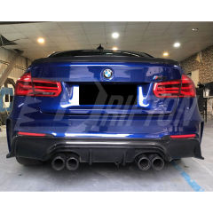 3D Style Partial Forged Carbon FIber Rear Bumper For BMW F80 F82 F83 M3 M4