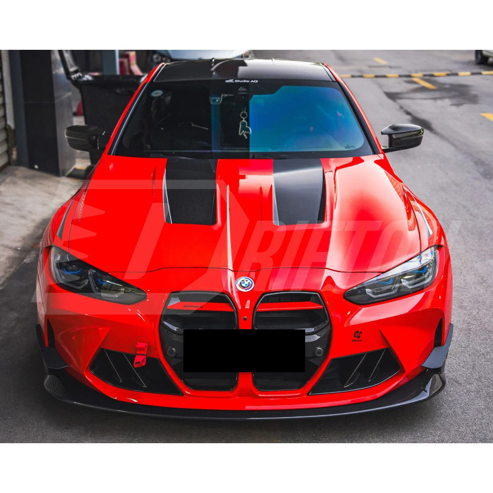 AN Style Dry Carbon Fiber Hood For BMW G80 G81 M3 G82 G83 M4 2020-2024