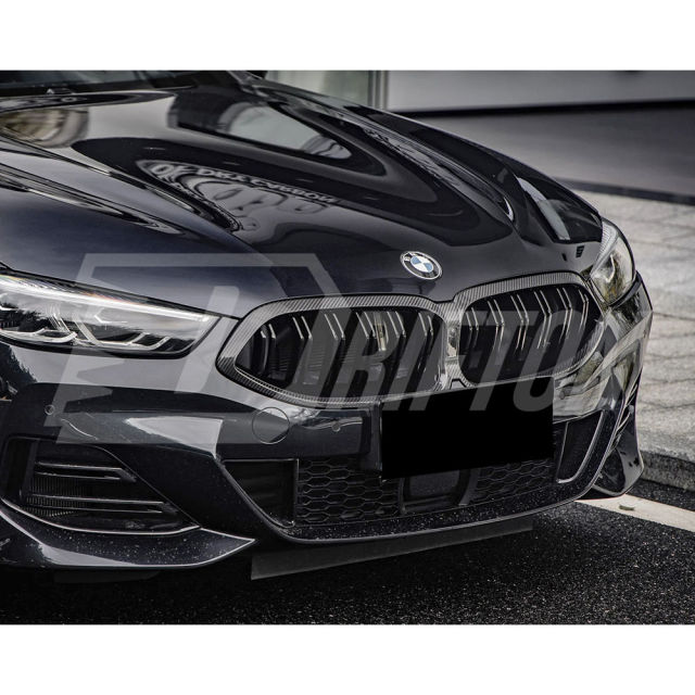 Dry Carbon Fiber Front Grill For BMW 8 Series G14 G15 G16 2013-2026
