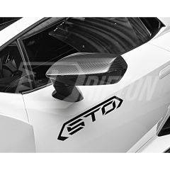 Dry Carbon Fiber Side Mirror Housing For Lamborghini Huracan STO 2021-2025