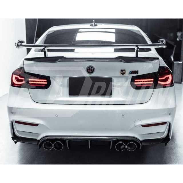 MP Style Dry Carbon Fiber Rear Spoiler For BMW M3 M4 F80 F82 F83 2014-2020