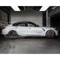 OEM Style Dry Carbon Fiber Wheel Arch Trim For BMW G80 G81 M3 2020-2024