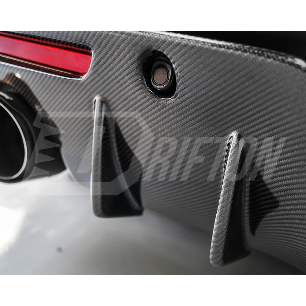 Aimgain Style Carbon Fiber Rear Diffuser For Toyota Supra MK5 A90 A91 GR 2019-2024