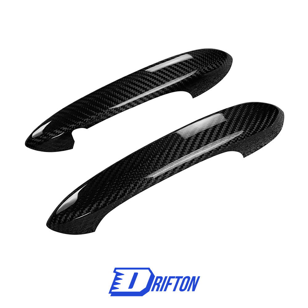 Dry Carbon Fiber Door Handle Cover For Toyota Supra MK5 A90 A91 GR 2019-2024