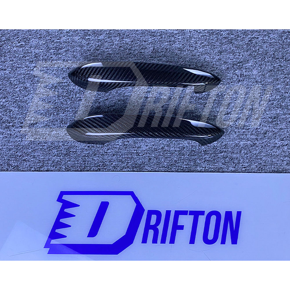 Dry Carbon Fiber Door Handle Cover For Toyota Supra MK5 A90 A91 GR 2019-2024