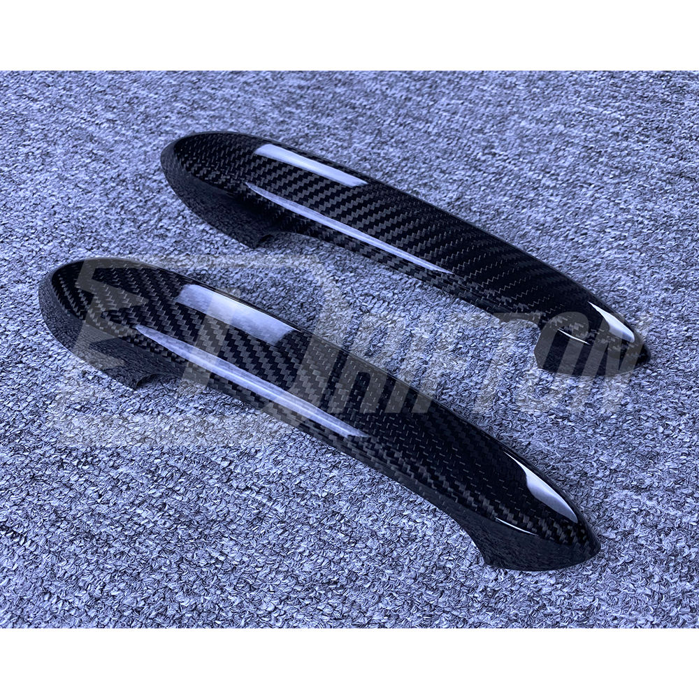 Dry Carbon Fiber Door Handle Cover For Toyota Supra MK5 A90 A91 GR 2019-2024