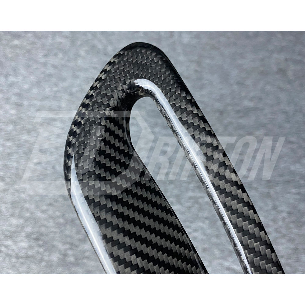 Dry Carbon Fiber Hood Vent Scoop Covers For Toyota Supra MK5 A90 A91 GR 2019-2024