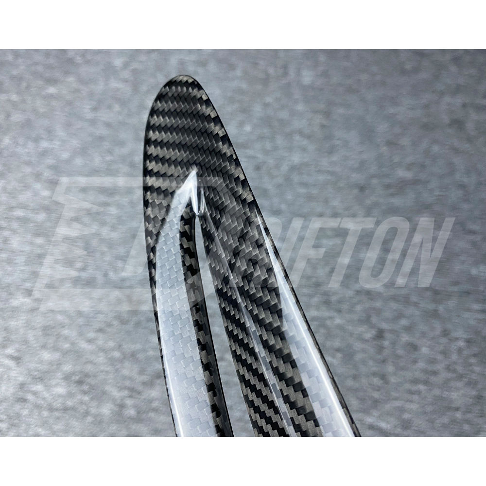 Dry Carbon Fiber Hood Vent Scoop Covers For Toyota Supra MK5 A90 A91 GR 2019-2024