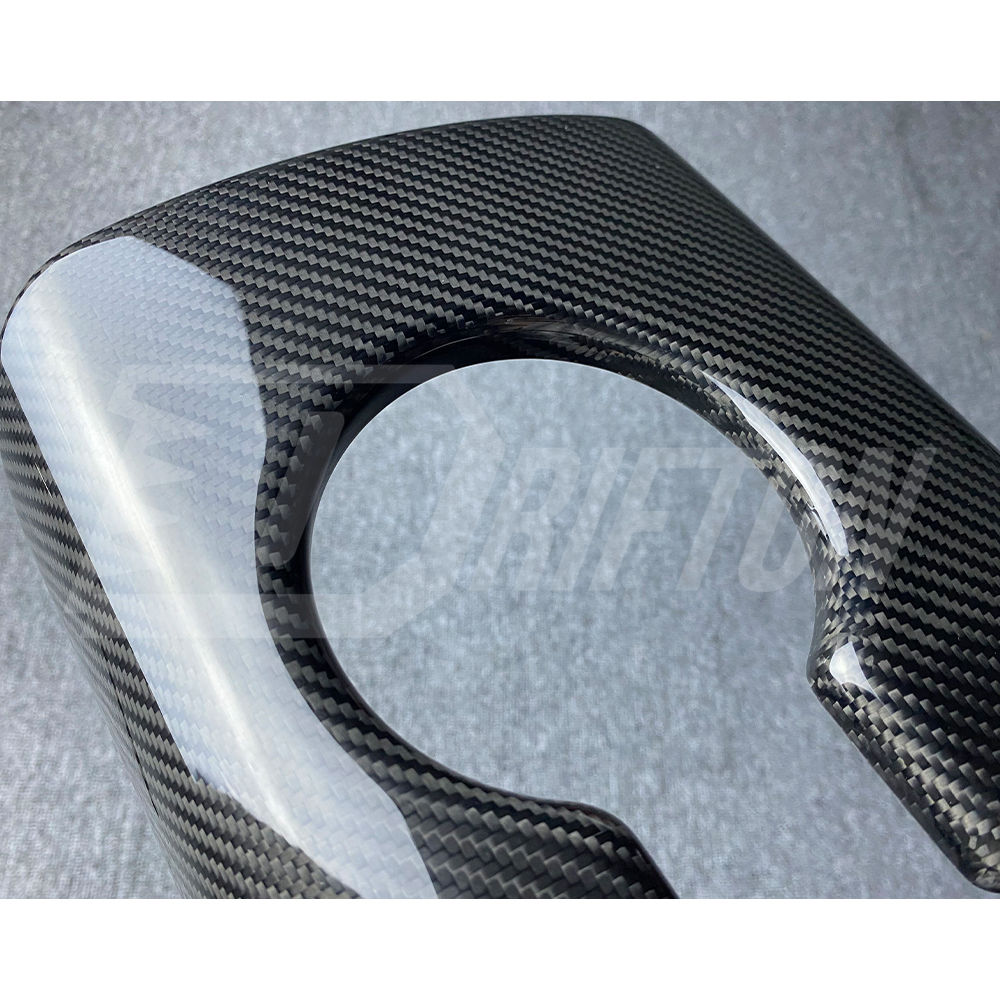Dry Carbon Fiber Interiors Kits Armrest Cup Holder Cover For Toyota Supra MK5 A90 A91 GR 2019-2024