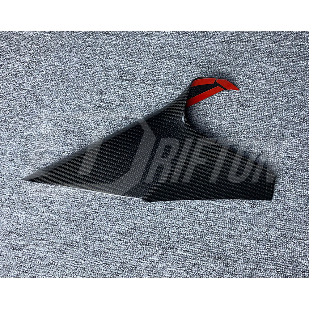 Dry Carbon Fiber Interiors Kits Center Console Side Panel Cover For Toyota Supra MK5 A90 A91 GR 2019-2024