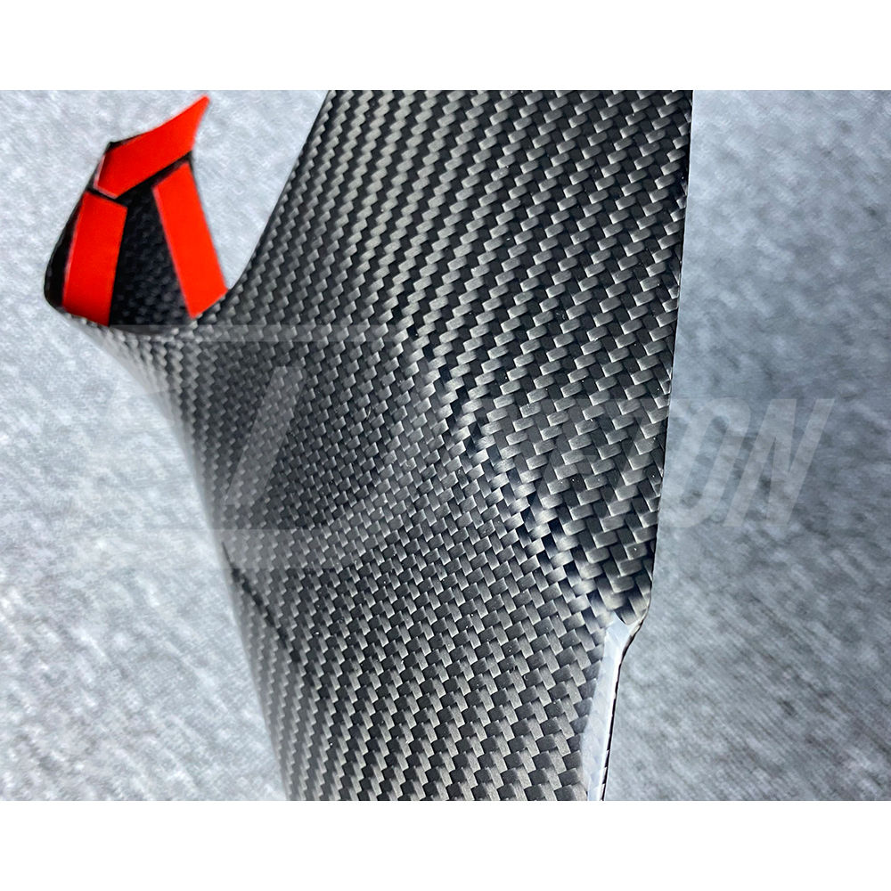 Dry Carbon Fiber Interiors Kits Center Console Side Panel Cover For Toyota Supra MK5 A90 A91 GR 2019-2024