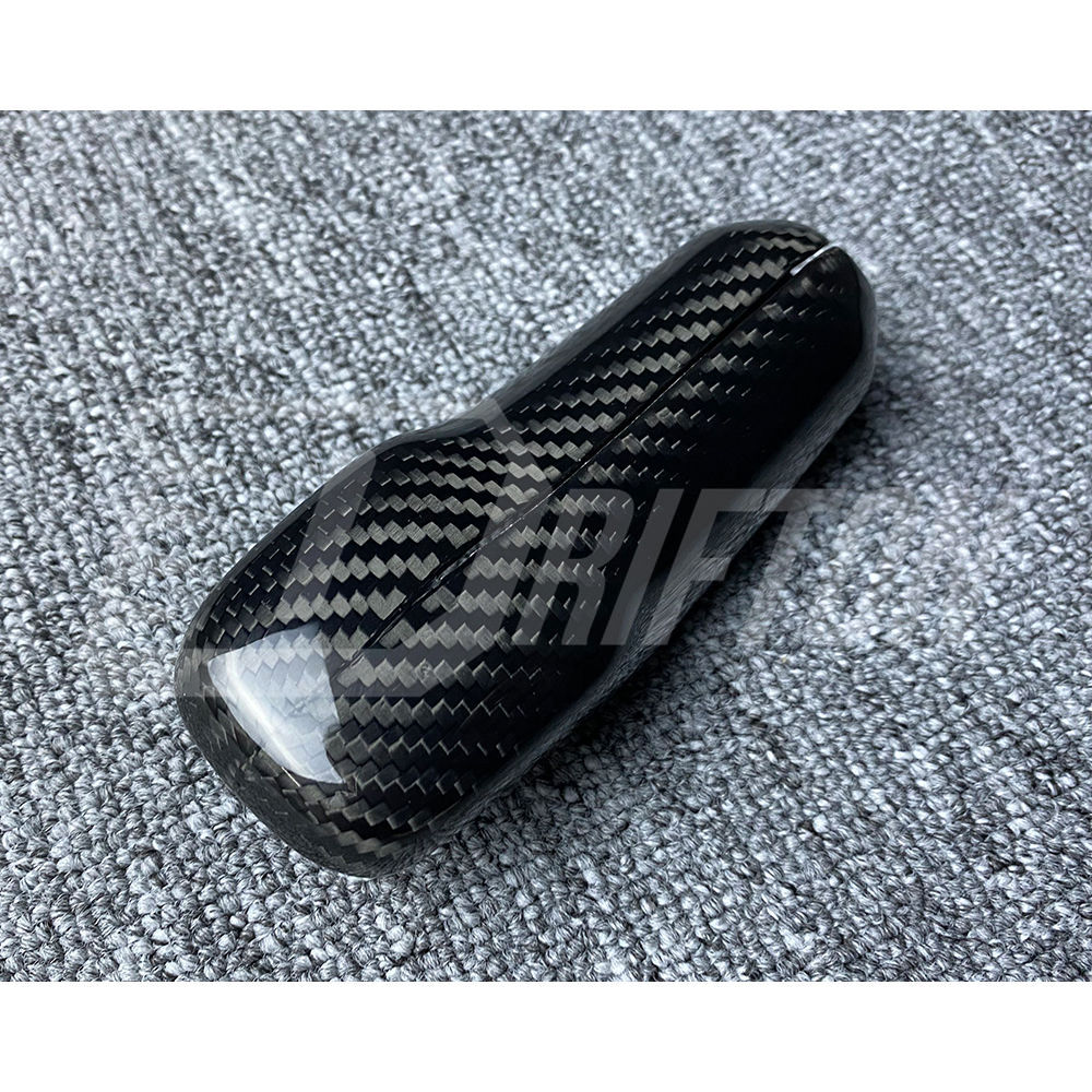 Dry Carbon Fiber Interiors Kits Gear Shift Knob Cover For Toyota Supra MK5 A90 A91 GR 2019-2024