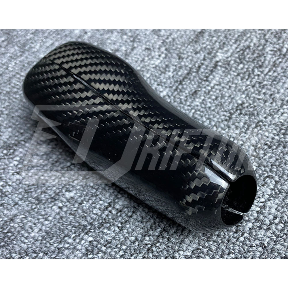 Dry Carbon Fiber Interiors Kits Gear Shift Knob Cover For Toyota Supra MK5 A90 A91 GR 2019-2024