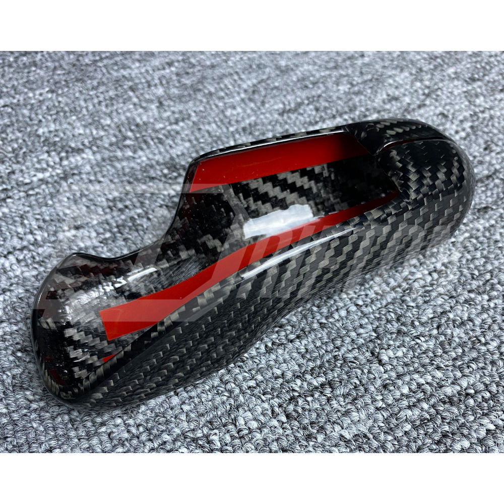Dry Carbon Fiber Interiors Kits Gear Shift Knob Cover For Toyota Supra MK5 A90 A91 GR 2019-2024