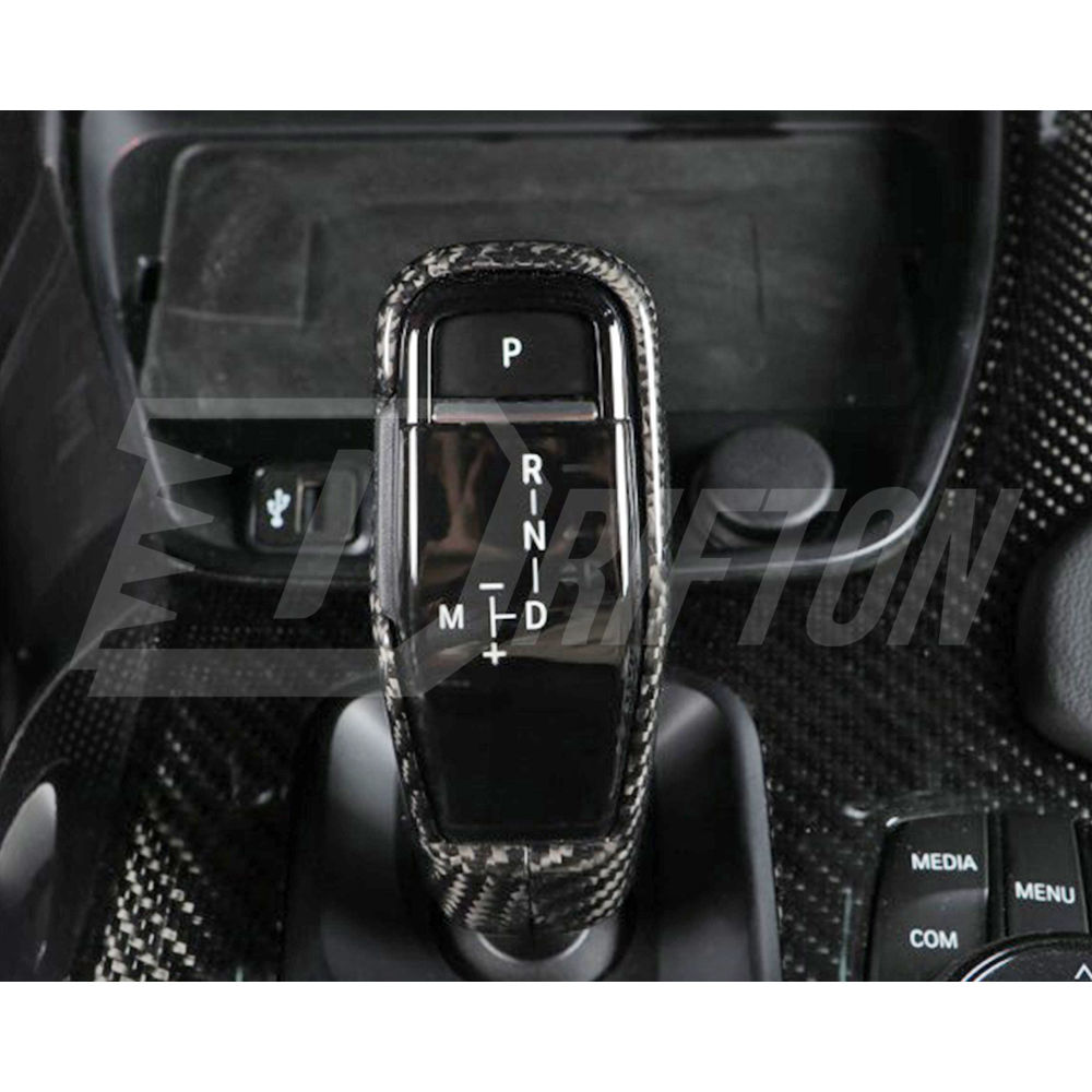 Dry Carbon Fiber Interiors Kits Gear Shift Knob Cover For Toyota Supra MK5 A90 A91 GR 2019-2024