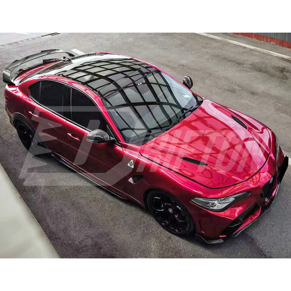 GTAM Style Half Carbon Fiber Body Kit For Alfa Romeo Giulia 2016-2023