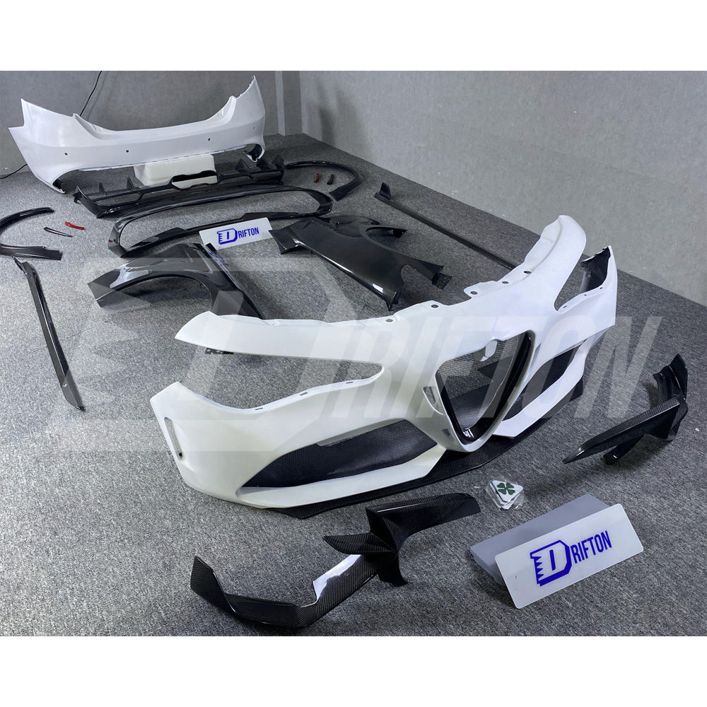 GTAM Style Half Carbon Fiber Body Kit For Alfa Romeo Giulia 2016-2023