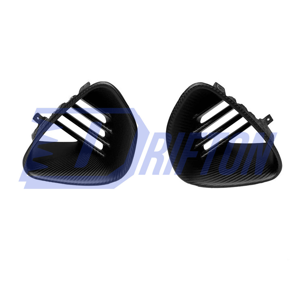 OD Style Dry Carbon Fiber Rear Bumper Vent Ducts For Lotus Emira