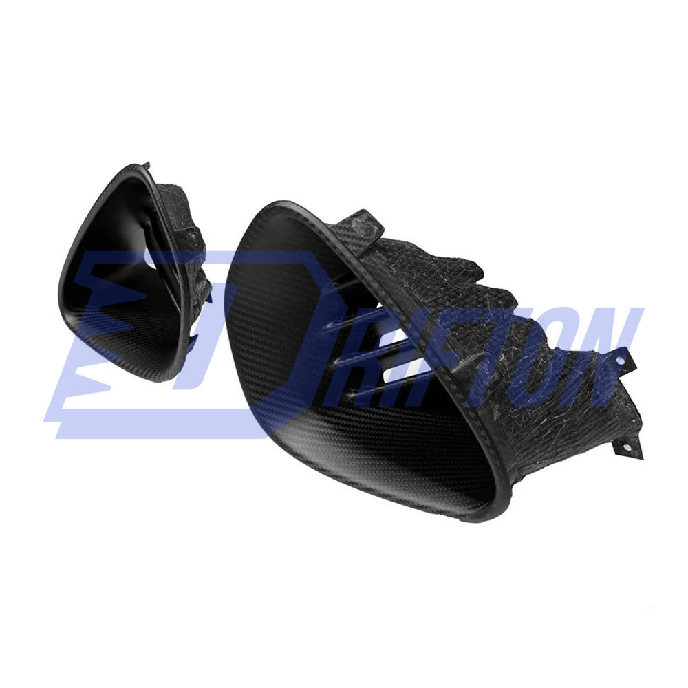 OD Style Dry Carbon Fiber Rear Bumper Vent Ducts For Lotus Emira