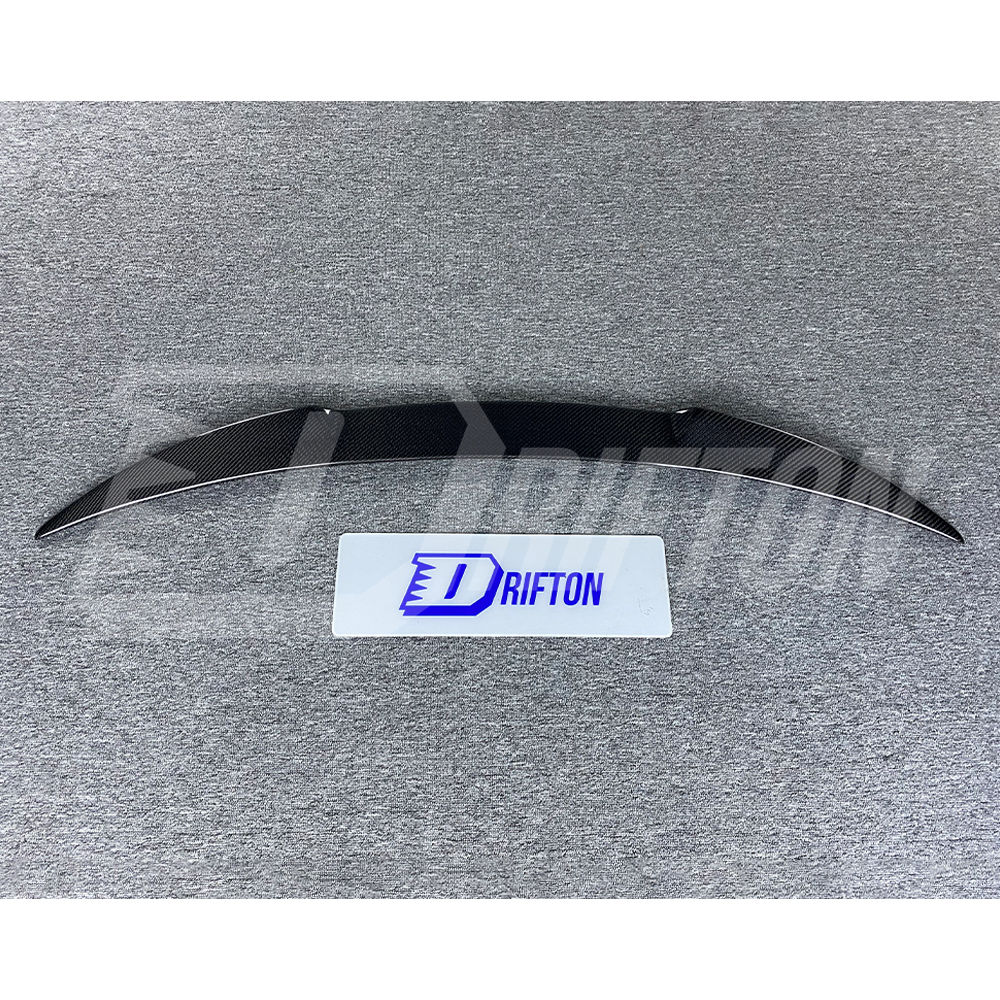 Quadrifoglio Style Carbon Fiber Rear Trunk Wing Spoiler For Alfa Romeo Giulia 2016-2023