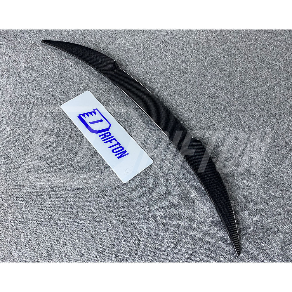Quadrifoglio Style Carbon Fiber Rear Trunk Wing Spoiler For Alfa Romeo Giulia 2016-2023