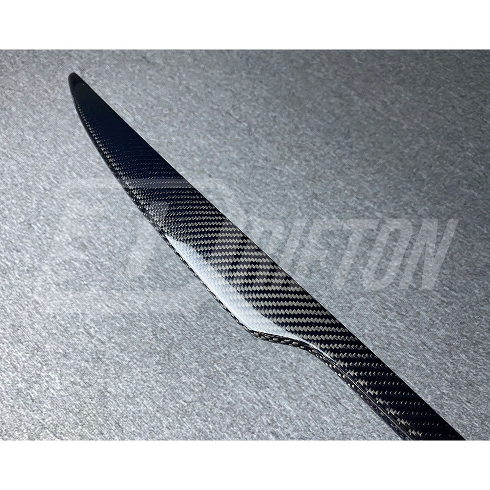 Quadrifoglio Style Carbon Fiber Rear Trunk Wing Spoiler For Alfa Romeo Giulia 2016-2023