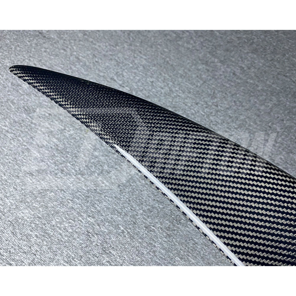 Quadrifoglio Style Carbon Fiber Rear Trunk Wing Spoiler For Alfa Romeo Giulia 2016-2023