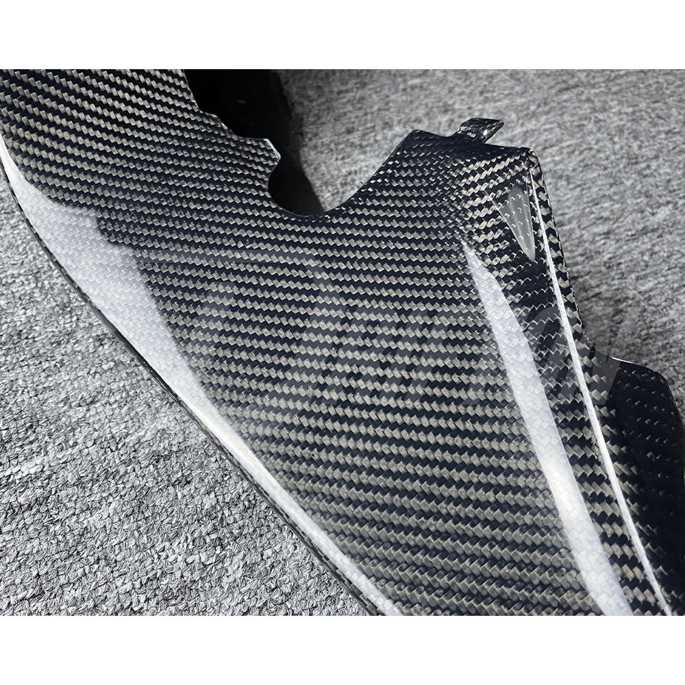 TRD Style Carbon Fiber Front Lip (3 pcs) For Toyota Supra MK5 A90 A91 GR 2019-2024