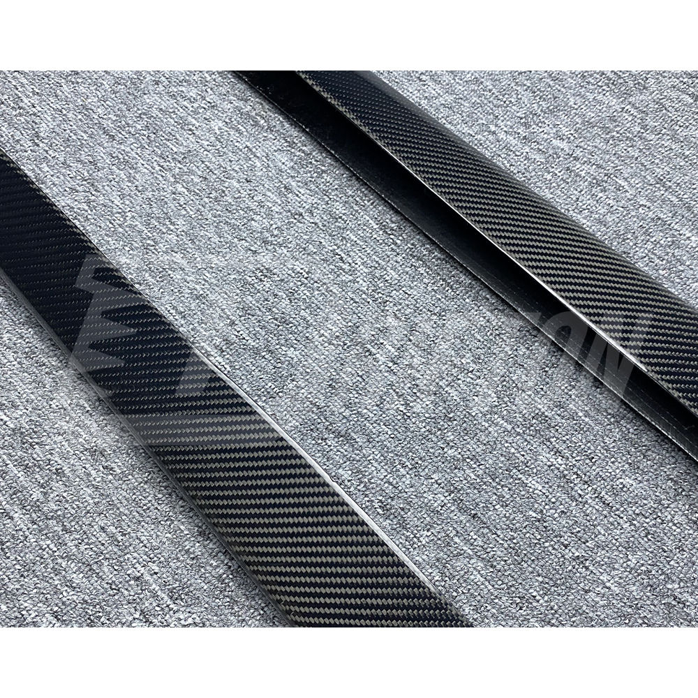 TRD Style Carbon Fiber Side Skirt For Toyota Supra MK5 A90 A91 GR 2019-2024