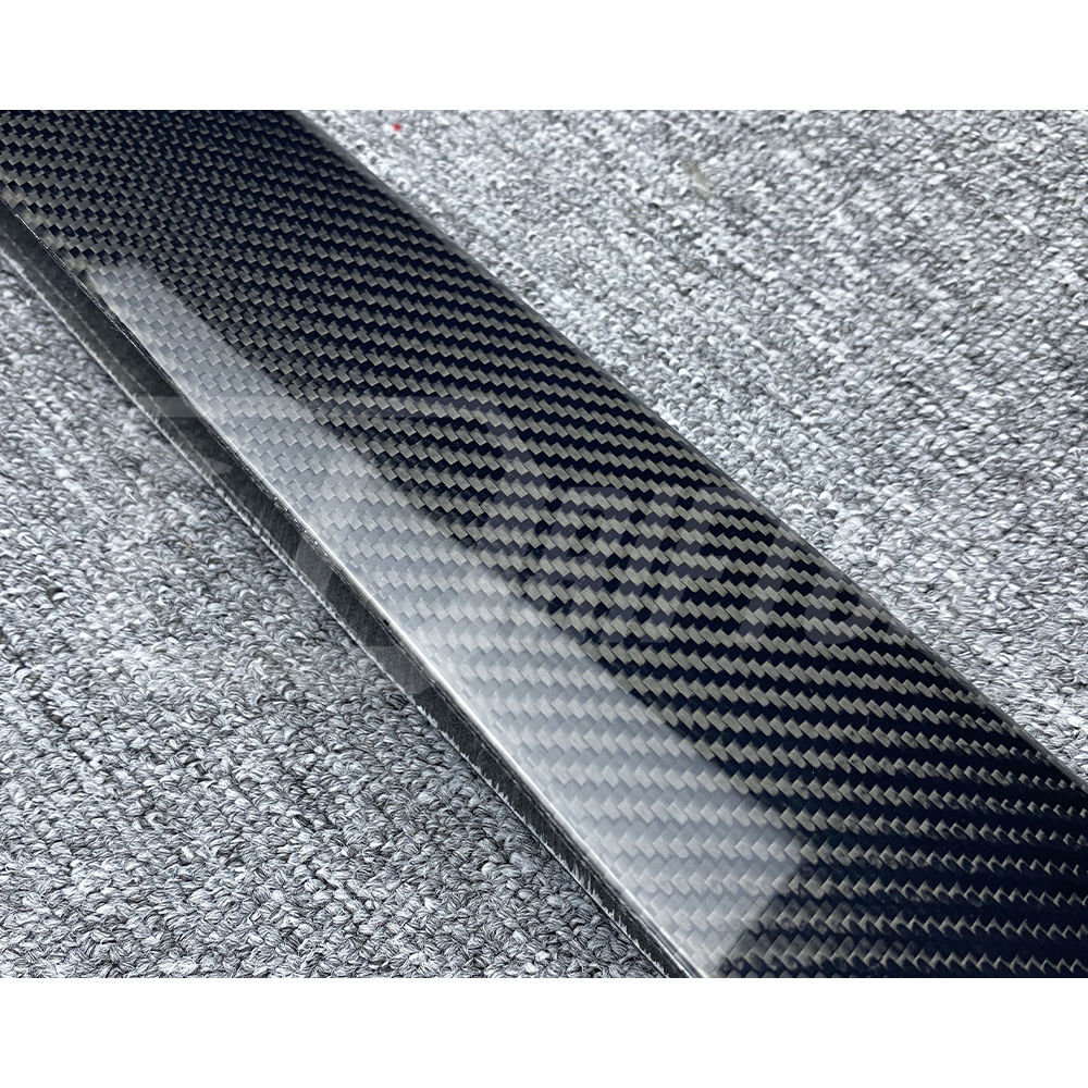 TRD Style Carbon Fiber Side Skirt For Toyota Supra MK5 A90 A91 GR 2019-2024