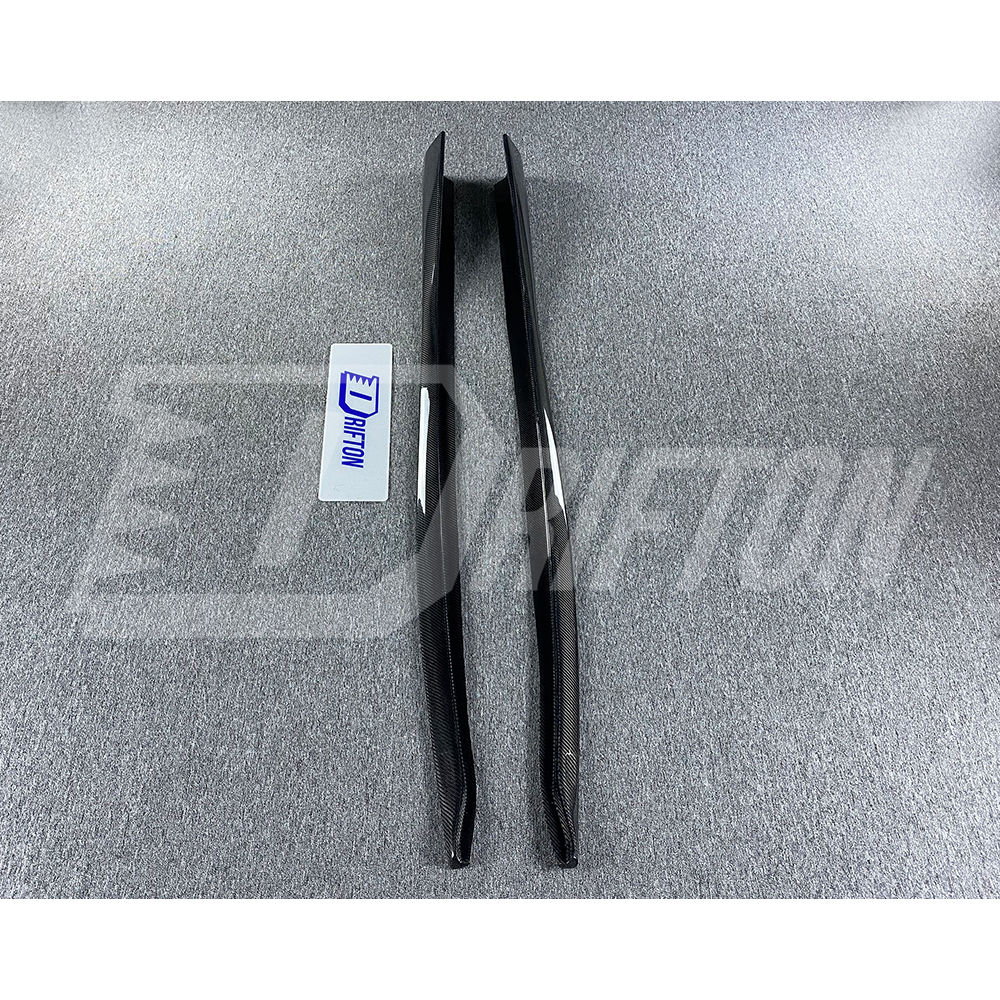 Varis Style Carbon Fiber Side Skirt Under Board For Toyota Supra MK5 A90 A91 GR 2019-2024