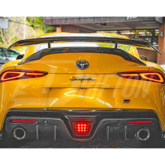 Aimgain Style Carbon Fiber Rear Diffuser For Toyota Supra MK5 A90 A91 GR 2019-2024