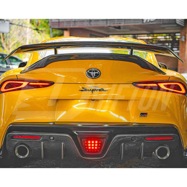Aimgain Style Carbon Fiber Rear Diffuser For Toyota Supra MK5 A90 A91 GR 2019-2024