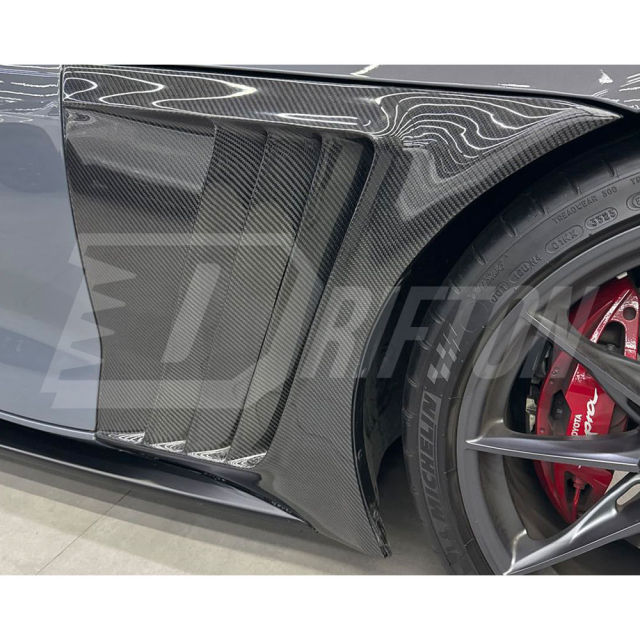 CMST Style Carbon Fiber Front Fender For Toyota Supra MK5 A90 A91 GR 2019-2024