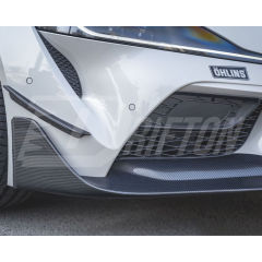 CMST Style Carbon Fiber Front Lip For Toyota Supra MK5 A90 A91 GR 2019-2024