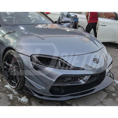 Carbon Fiber Vented HeadLight Air Duct For Toyota Supra MK5 A90 A91 GR 2019-2024