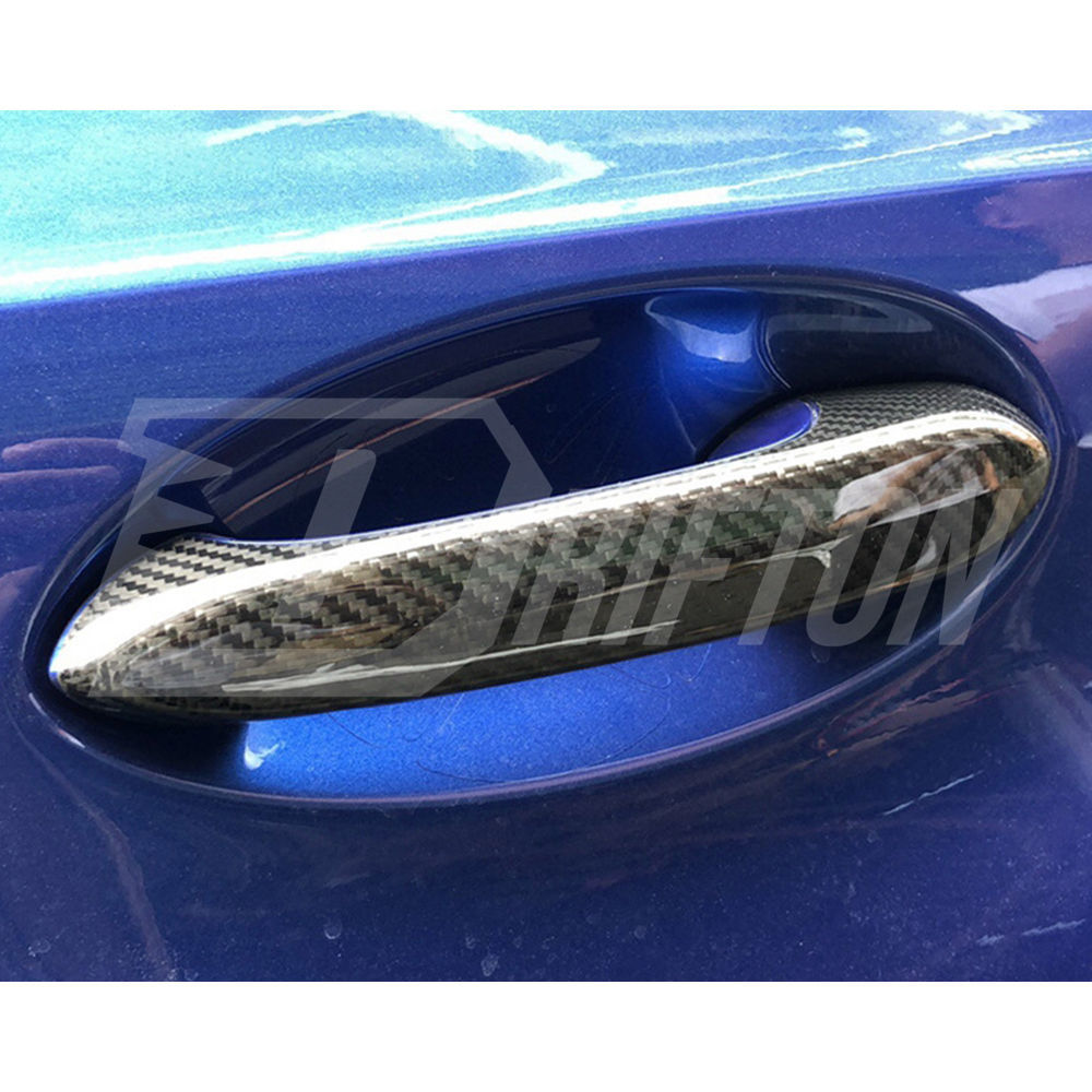 Dry Carbon Fiber Door Handle Cover For Toyota Supra MK5 A90 A91 GR 2019-2024