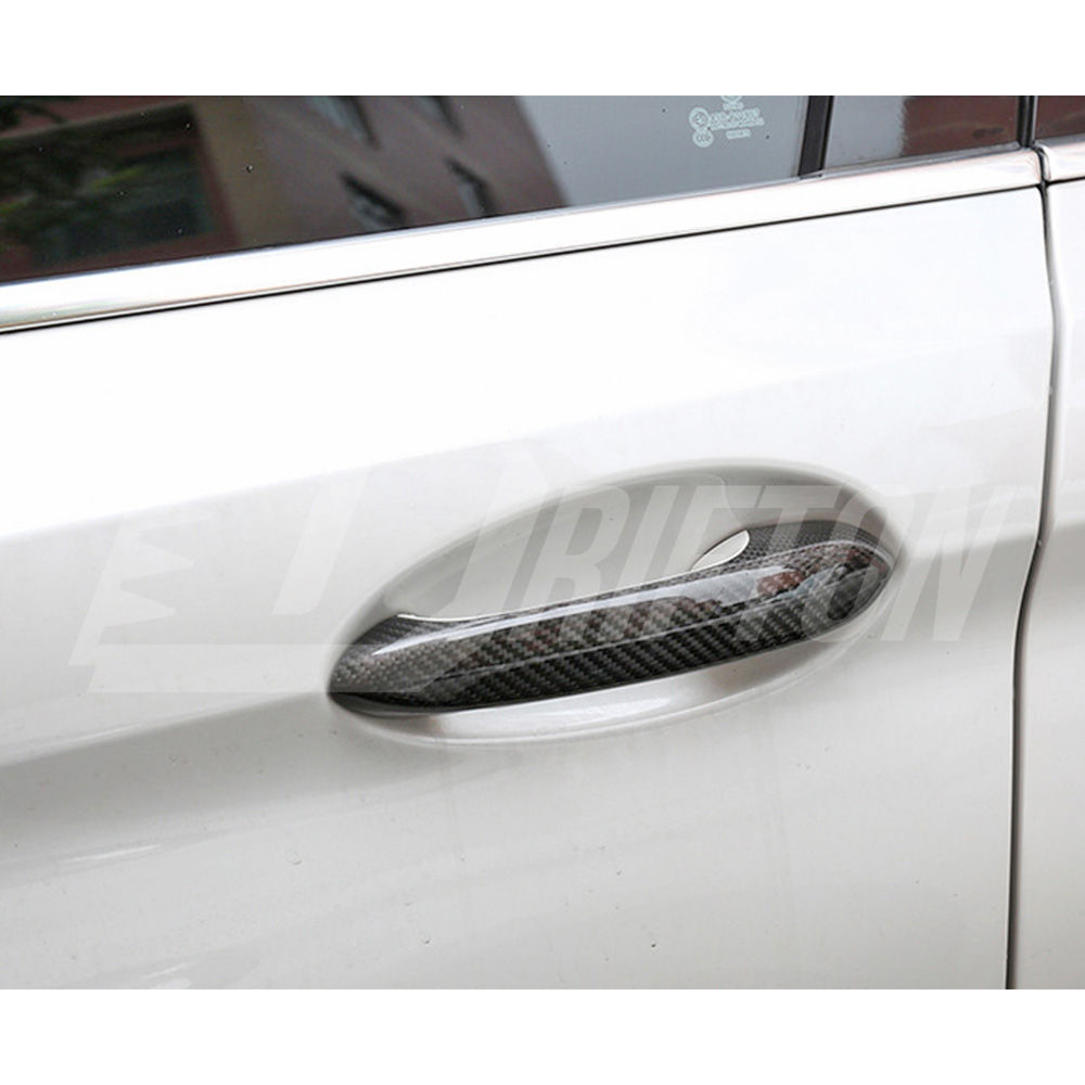 Dry Carbon Fiber Door Handle Cover For Toyota Supra MK5 A90 A91 GR 2019-2024