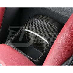 Dry Carbon Fiber Interiors Kits Armrest Box Rear Storage Cover Trim For Toyota Supra MK5 A90 A91 GR 2019-2024